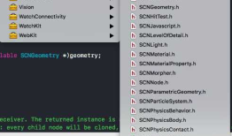 iOS之SceneKit.h文件简介