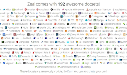 Zeal——好用的离线 API 文档大全！