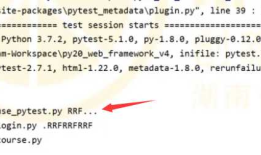 pytest 框架生成 pytest - html 报告