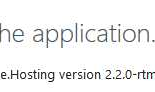 NETCore项目报错 An error occurred while starting the application