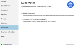 Running Kubernetes on windows