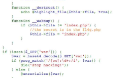 PHP序列化与反序列化（二）