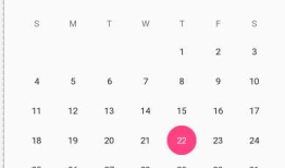 (10) android控件-date