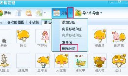 QQ如何删除QQ自定义表情