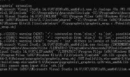 2 pygraphviz在windows10 64位下的安装问题（反斜杠的血案）
