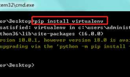 windows上virtualenv 安装及使用