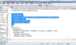 Oracle的tnsnames.ora配置(PLSQL Developer)