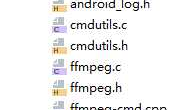 android studio ffmpeg简单使用（命令行）