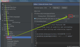 Android studio界面相关设置