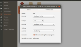 [Ubuntu] 运行.AppImage格式文件