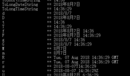 C# String.Format 格式化字符串 数字/时间
