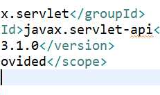新建maven工程使用webapp插件弹出javax.servlet.http.HttpServlet was not found on the Java Build Path异常
