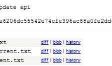 Android 更新系统api接口需要同时提交current.txt