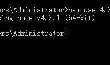 node以及window系统常用的命令符