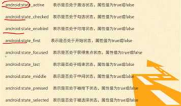 Android StateListDrawable资源的使用(文本的高亮显示)