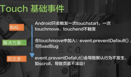 移动端Touch事件