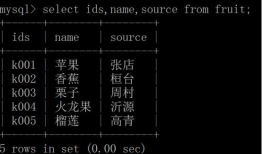 mysql 查询语句整理