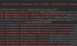 SpringBoot整合Mybatis进行单元测试mapper和xml路径不一致出现的诡异问题