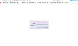 基于原生的 html css js php ajax做的一个 web登录和注册系统