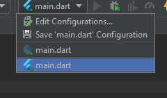[Flutter] lib/main.dart:1: Warning: Interpreting this as package URI, 'package:flutter_app/main.dart'.