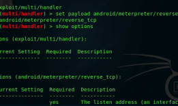 利用meterpreter生成一个简单的android木马