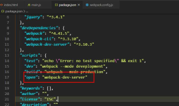 'webpack-dev-server' 不是内部或外部命令，也不是可运行的程序 或批处理文件。解决方法