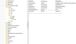 如何查看本机上安装的.NET Framework版本