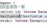 myBatis mapper接口方法重载问题