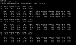 linux 操作系统级别监控 iostat 命令