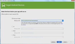 第一次使用Android Studio时你应该知道的一切配置（二）：新建一个属于自己的工程并安装Genymotion模拟器