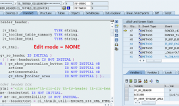 SAP CRM WebClient UI表格编辑模式的调试明细