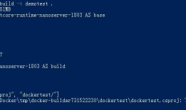 .netcore/docker实践， It was not possible to find any installed .NET Core SDKs