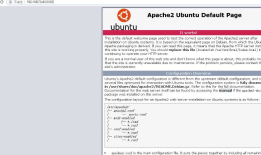 Ubuntu下部署Apache Web服务器操作手册
