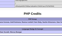ctfhub技能树—信息泄露—PHPINFO
