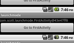 Android Activity的四种LaunchMode