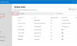 SharePoint Online 创建网站