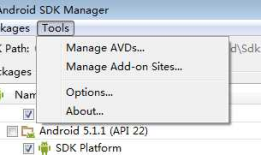 Android studio 下的SDK Manager只显示已安装包的情况