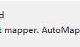.Net Mvc AutoMapper简单使用