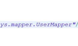 六、通过mapper接口加载映射文件