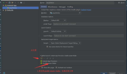 android studio run 的时候，报the apk file does not exist on disk,