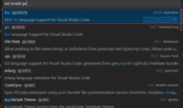 Windows下visual studio code搭建golang开发环境