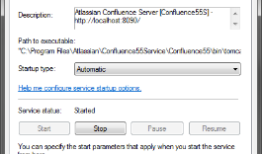 Confluence 6 配置 Windows 服务