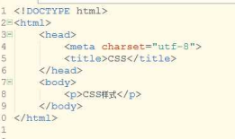 CSS——简介