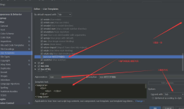 webstorm 添加代码模板