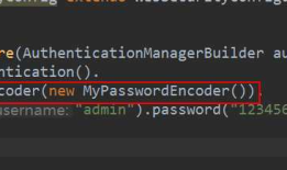 java.lang.IllegalArgumentException: There is no PasswordEncoder mapped for the id "null"报错