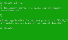 flask 报错“ You did not provide the "FLASK_APP" environment variable”