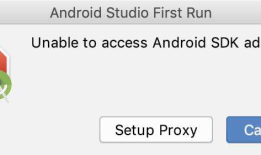 mac Unable to access Android SDK add-on list
