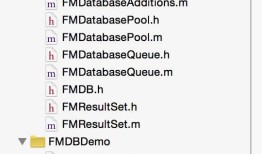 【代码笔记】iOS-FMDBDemo