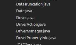 java笔试要点（java.sql包）